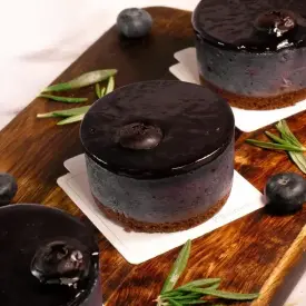 Десерт «Чиз голубика»